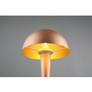 Trio R59561165 LED-Tischleuchte Canaria 1x4,9W | E14 |IP20 - 470lm | 3000K - Touch-Funktion an/aus, Kaffee