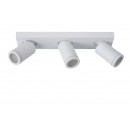 Lucide 09930/15/31 Spotleuchte 3x5w | LED GU10 | 3x320lm | 2200K / 3000K | IP44 - inkl. Lampe, weiß, einstellbar, dimmbar, CCT