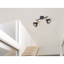 Trio R81522032 Latika 2x10W | E14 | IP20 - mattschwarz