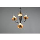 Trio 101700332 Deckenleuchte Livia 3x28W | E14 - schwarz, braun