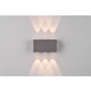 Trio 240760142 LED-Außenwandleuchte Clyde 2x3W | 300lm | 3000K | IP54 - Lichtrichtung nach oben und unten, anthrazit