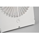 Trio R044-01 Breezy Tischventilator - IP20, 3 Geschwindigkeitsstufen, batteriebetrieben, USB-C-Ladung, weiß