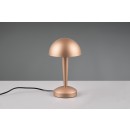 Trio R59561165 LED-Tischleuchte Canaria 1x4,9W | E14 |IP20 - 470lm | 3000K - Touch-Funktion an/aus, Kaffee