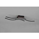 Trio R62473135 LED-Deckenleuchte Route 3x5W | 500lm | 3000K | IP20 - Holzimitation, weiß