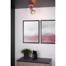 Lucide 08927/01/66 Wandlampe Pola 1x60w | E27 - Rosa, einstellbar, dimmbar