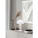 Trio 506200131 Tischleuchte Nola 1x28W | E27 | IP20 - Kabelschalter, mattweiß