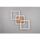 Trio R64493165 LED-Deckenleuchte Trail 1x31W | 3550lm | 3000K | IP20 - schwenkbare Arme, Kaffee