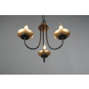 Trio 101700332 Deckenleuchte Livia 3x28W | E14 - schwarz, braun