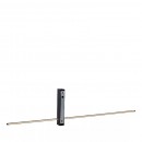 Lucide 12200/90/30 LED Wandleuchte Segin 1x6w | 415ml | 2700k - schwarz