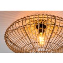 Lucide 03135/56/72 Deckenleuchte Magali 1x40w | E27 - Hellholz, Rattan, dimmbar