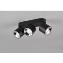 Trio 651000332 Deckenstrahler Guayana 3x10W | GU10 | IP20 - mattschwarz