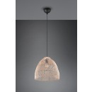 Trio R31131036 Pendelleuchte Rike 1x40W | E27 | IP20 - höhenverstellbar, Rattan