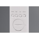 Trio R52311101 LED-Tischleuchte Patty 1x4W | 380lm | 4000K | IP20 - 4-stufige Touchfunktion, Datums- und Temperaturanzeige, Alarmfunktion, batteriebetrieben, schwenkbar, USB-C Betrieb, weiß