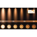 Lucide 09921/12/30 Spotleuchte Fedler 1x12w | LED GU10 | 820lm | 2200k / 3000k - ist in Verpackung, schwarz, dimmbar, CCT