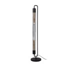 Lucide 05733/02/30 CALIXT dekorative Stehleuchte E27 | 2x25W - schwarz