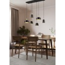 Trio 310500632 Pendelleuchte Chiraz 6x25W | E14 | IP20 - höhenverstellbar, mattschwarz