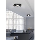 Trio 651000332 Deckenstrahler Guayana 3x10W | GU10 | IP20 - mattschwarz