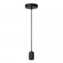 Lucide 08426/01/30 Hängende Deckenleuchte Jova 1x60w | E27 - schwarz, dimmbar