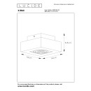 Lucide 09119/06/30 Decken- und Spotleuchte Xirax 1x5W | GU10 | 2200-3000K - D