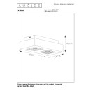 Lucide 09119/11/31 Decken- und Spotleuchte Xirax 2x5W | GU10 | 2200-3000K - D