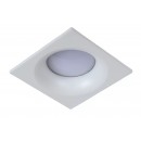 Lucide 09924/01/31 Spotleuchte 1x5w | Gu10 | IP44 - Badezimmerleuchte, weiß, quadratisch