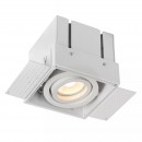 Lucide 09925/01/31 Spotleuchte Trimless 1x50w | GU10 - weiß, einstellbar, dimmbar
