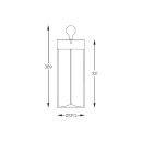 Zuma Line 003064-028067 LED Tischlampe ESTERNO integrierte LED-Quelle