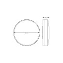 Zuma Line 003064-028068 LED Deckenleuchte NOLAN integrierte LED-Quelle