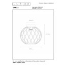 Lucide L211282502 Deckenleuchte DANZA E27