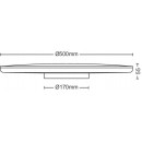 Philips 8719514432109 LED-Deckenleuchte Ozziet 1x36W | 4100lm | 4000K - dimmbar - SceneSwitch, weiß