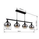 Globo 15548-4H1 Pendelleuchte MAXY  E27