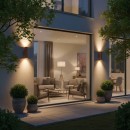 Ideal Lux 163611 Außenwandleuchte Gun 2x60W|E27|IP54