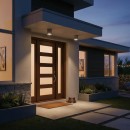 Ideal Lux 163666 Außendeckenleuchte Gun Coffee 1x28W | GU10 | IP44 - braun