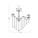 Zuma Line 003064-029226 Pendelleuchte CHATEAU E14