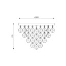 Zuma Line 003064-011591 Deckenleuchte PARDO E14