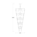 Zuma Line 003064-029224 Pendelleuchte LUXE E14