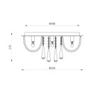 Zuma Line 003064-011589 Deckenleuchte SENSI G9