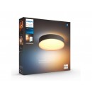 Philips Hue 41159/30 / P6 LED-Deckenleuchte Enrave M + Hue Switch 1x192W | 2450lm | 2200-6500K - dimmbar, Bluetooth, White Ambiance, schwarz