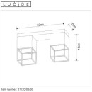 Lucide 21120/02/30 Deckenleuchte Rixt 2x40W | E27