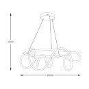 Zuma Line 003064-026628 LED Pendelleuchte BALBO integrierte LED-Quelle