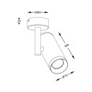 Zuma Line 003064-024574 Spot-Deckenleuchte TORI GU10