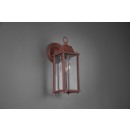 TRIO 201960124 Gartenwandleuchte Olona 1x20W | E27 | IP23 - braune Patina