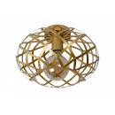 Lucide 21117/30/02 LED Deckenleuchte Wolfram 1x40w | E27 - Messing, dimmbar