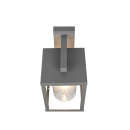 Trio 212060142 Außenwandleuchte Lunga 1x40W | E27 | IP44 - Dämmerungssensor, anthrazit