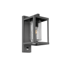 Trio 212069142 Außenwandleuchte mit Bewegungsmelder Lunga 1x40W | E27 | IP44 - Anthrazit