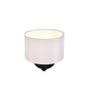 Trio 214470132 Wandleuchte Cassio 1x40W | E27 - schwarz, weiß