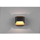 Trio 224810132 LED Wandbeleuchtung Arino 1x4,3w | 400lm | 3000K - 3-Phasen-Dimmen, Holz, schwarz