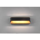 Trio 224819132 LED Wandbeleuchtung Arino 1x13,5W | 1500lm | 3000K - 3-Phasen-Dimmen, Holz, schwarz