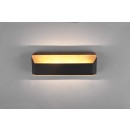 Trio 224819132 LED Wandbeleuchtung Arino 1x13,5W | 1500lm | 3000K - 3-Phasen-Dimmen, Holz, schwarz