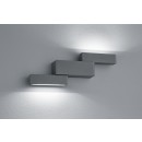 TRIO 227160242 Padma Außenwandleuchte SMD 2x4W 420lm 3000K IP54